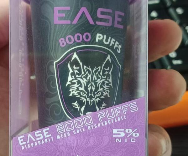 SNOWWOLF EASE 8000 RECHARGEABLE DISPOSABLE 8000 PUFFS - 2