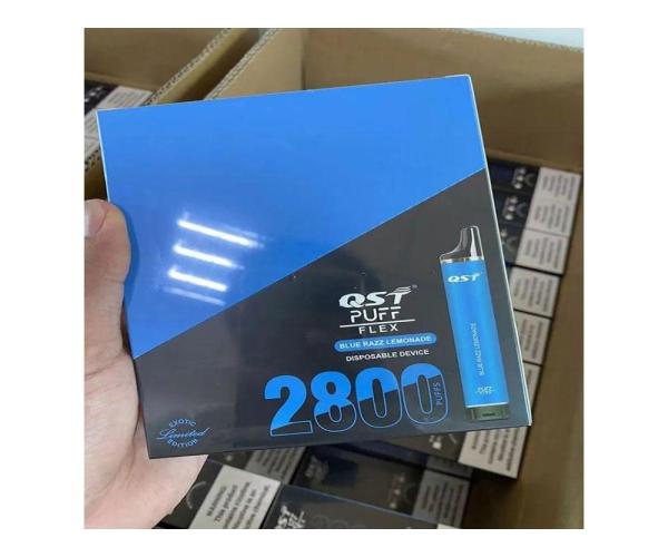 QST Puff Flex 2800 Puffs 0%2%3%5% Nicotine Mesh Coil Best-sold EU countries Disposable Vape - 3