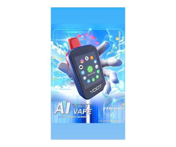 AI Vape with Full Touchscreen - Smart Pod System with Replaceable Pod - 4